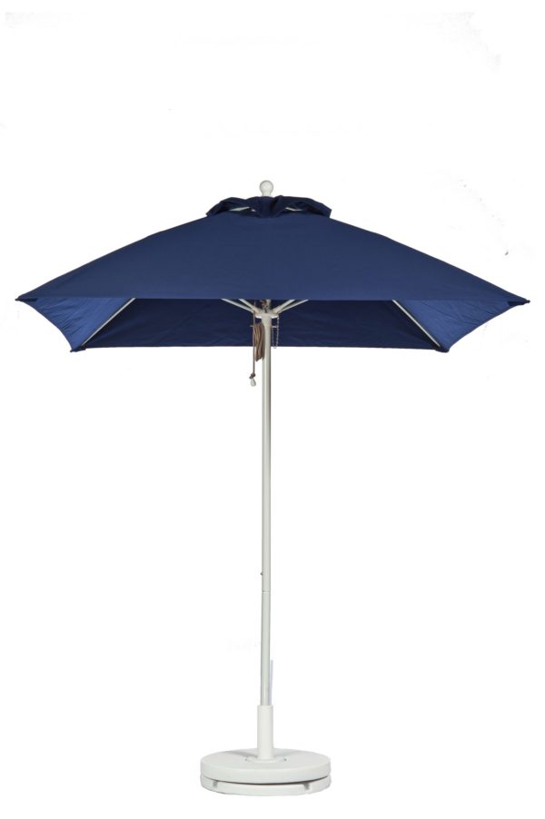 11' Square Commercial Fiberglass Umbrella