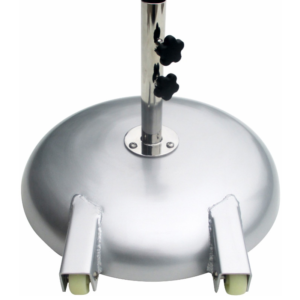 Umbrella Base-100lb. Aluminum Freestanding with Wheels