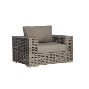Open Weave Club Chair
